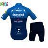 Kind Fietskleding (Fietsshirt + Fietsbroek Kort) 2021 Deceuninck–Quick–Step N001